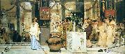 Sir Lawrence Alma-Tadema,OM.RA,RWS The Vintage Festival oil painting picture wholesale